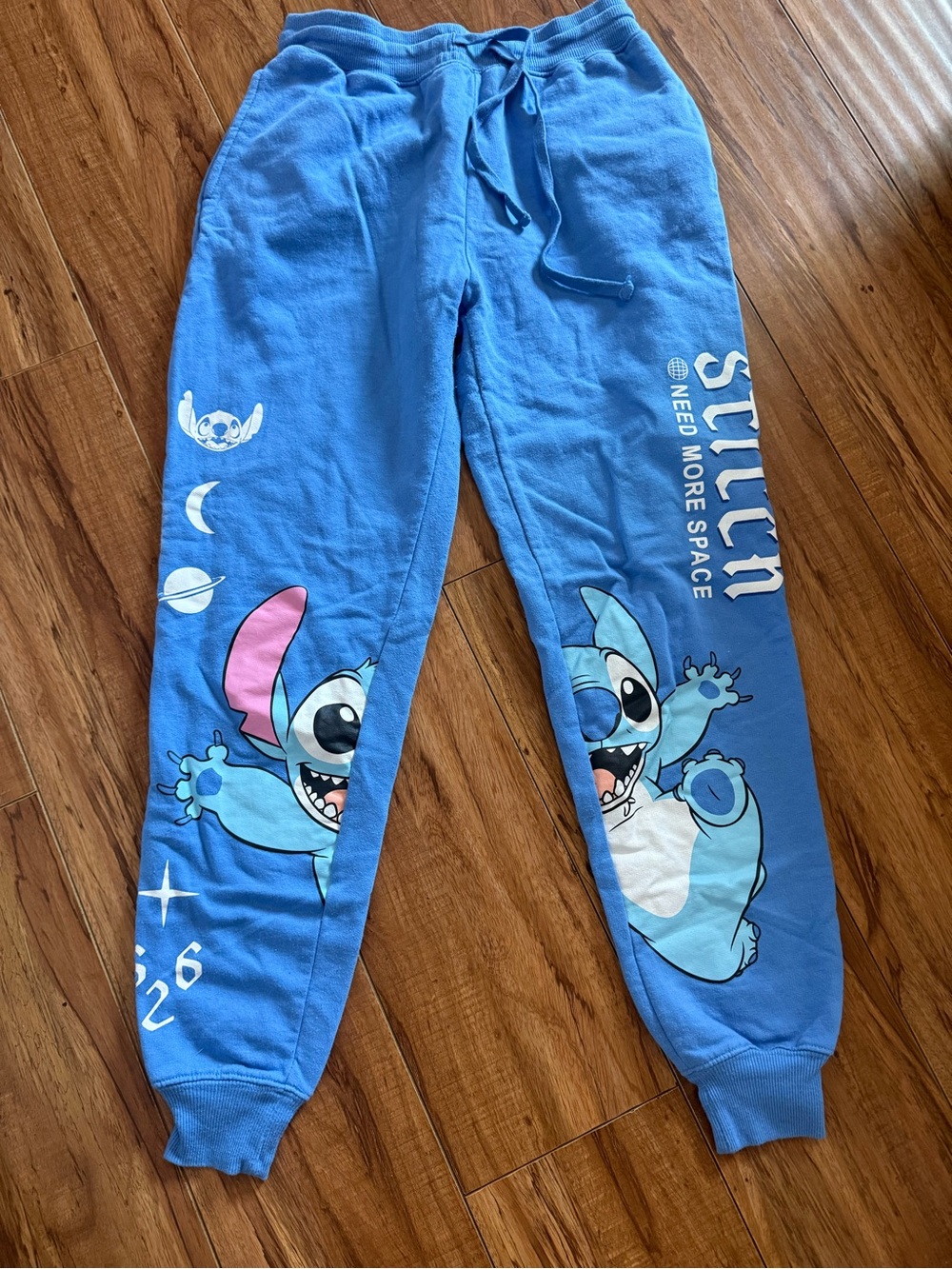 Disney Blue Stitch Graphic Jogger Pants